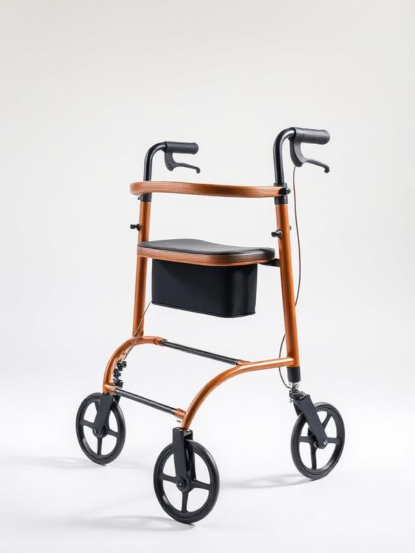 ROVI WALK premium lightweight rollator with seat